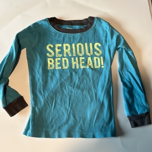 Serious Bedhead! Monsters Kids pajamas warm long sleeve 4T - Picture 3 of 7
